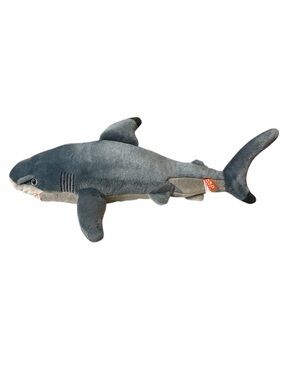 Wild Republic Cuddlekins Black Tipped Shark Plush Realistic Stuffed Animal Toy